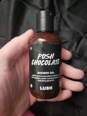 Lush Posh Chocolate Shower Gel - Brown